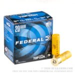25 Rounds of 20ga Ammo by Federal - 7/8 ounce #9 shot - Image 3