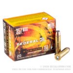 20 Rounds of .357 Mag Ammo by Federal - 158gr Fusion - Image 4