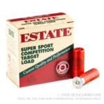 25 Rounds of 12ga Ammo by Estate Super Sport Competition Target - 1 1/8 ounce #8 shot - Image 3
