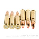 200 Rounds of .300 AAC Blackout Ammo by Hornady Custom - 135gr FTX - Image 3