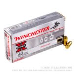 50 Rounds of .40 S&W Ammo by Winchester - 165gr BEB - Image 3