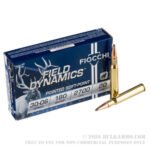 20 Rounds of 30-06 Springfield Ammo by Fiocchi Field Dynamics - 180gr PSP - Image 4