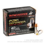 20 Rounds of .40 S&W Ammo by Winchester - 165gr JHP - Image 4