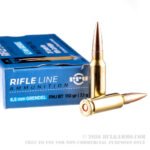 20 Rounds of 6.5mm Grendel Ammo by Prvi Partizan - 110gr FMJBT