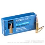 20 Rounds of 6.5mm Grendel Ammo by Prvi Partizan - 110gr FMJBT - Image 4