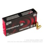 40 S&W - 180 gr FMJ - Federal American Eagle - 1000 Rounds - Image 3
