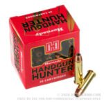 25 Rounds of .357 Mag Ammo by Hornady Handgun Hunter - 130gr MonoFlex - Image 4