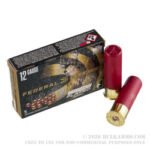 5 Rounds of 12ga 3" Ammo by Federal Vital-Shok - 00 Buck (Copper-Plated Lead Buckshot) - Image 4