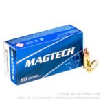50 Rounds of 9mm Ammo by Magtech - 115gr FMJ - Image 3