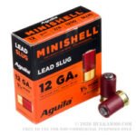 250 Rounds of 12ga Ammo by Aguila Minishell - 7/8 ounce rifled slug - Image 4