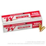 100 Rounds of 9mm Ammo by Winchester - 115gr FMJ - Image 3