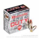25 Rounds of 9mm Ammo by Hornady Critical Duty - 135gr JHP - Image 4