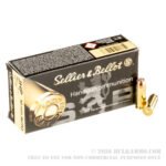 50 Rounds of 10mm Ammo by Sellier & Bellot - 180gr JHP - Image 4