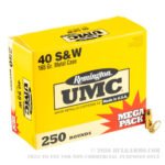 1000 Rounds of .40 S&W Ammo by Remington - 165gr MC - Image 3