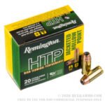 20 Rounds of .40 S&W Ammo by Remington HTP - 155gr JHP - Image 3