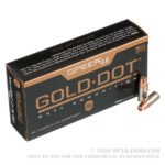 1000 Rounds of 9mm +P Ammo by Speer Gold Dot - 124gr JHP - Image 2