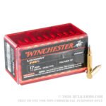 50 Rounds of .17HMR Ammo by Winchester - 17gr V-Max - Image 3