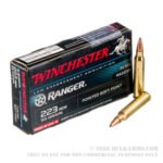20 Rounds of .223 Ammo by Winchester Ranger - 55gr PSP - Image 4