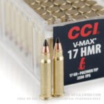 50 Rounds of .17HMR Ammo by CCI - 16gr Lead Free HP - Image 2