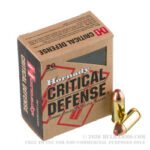 200 Rounds of .40 S&W Ammo by Hornady Critical Defense - 165gr JHP FTX - Image 4