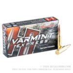20 Rounds of 6.5mm Creedmoor Ammo by Hornady Varmint Express - 95gr V-MAX - Image 4