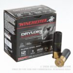 25 Rounds of 12ga 3" Ammo by Winchester Drylok Super Steel Magnum - 1 1/4 ounce #3 Shot - Image 3