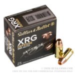 25 Rounds of .380 ACP Ammo by Sellier & Bellot XRG Defense - 77gr SCHP - Image 3