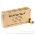 50 Rounds of .40 S&W Ammo by Winchester Service Grade - 165gr FMJ - Image 4