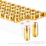 50 Rounds of .40 S&W Ammo by Winchester Service Grade - 165gr FMJ - Image 2