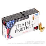 50 Rounds of 9mm Ammo by Federal Train + Protect - 115gr Versatile Hollow Point - Image 4