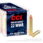 2000 Rounds of .22 WMR Ammo by CCI - 40gr TMJ
