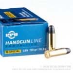 500 Rounds of .38 Spl Ammo by Prvi Partizan - 158gr LRN
