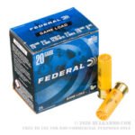 25 Rounds of 20ga Ammo by Federal Game-Shok - 7/8 ounce #8 shot - Image 2