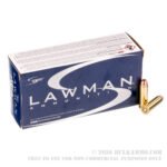 50 Rounds of .38 Spl Ammo by Speer Lawman Clean-Fire - 158gr. +P TMJ Ammo - Image 3