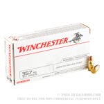 50 Rounds of .357 SIG Ammo by Winchester - 125gr JHP - Image 3