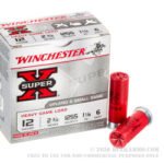 250 Rounds of 12ga 2-3/4" Ammo by Winchester Super-X Game & Field - #6 shot - Image 3