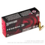 1000 Rounds of .30 Super Carry Ammo by Federal American Eagle - 100gr FMJ - Image 2