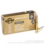 20 Rounds of 7.62x54r Ammo by Prvi Partizan Match - 182gr FMJBT - Image 4