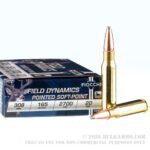 20 Rounds of .308 Win Ammo by Fiocchi - 165gr PSP