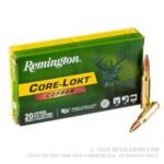 20 Rounds of .308 Win Ammo by Remington Core-Lokt Copper - 150gr SCHP - Image 4