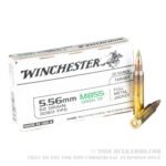 20 Rounds of 5.56x45 Ammo by Winchester - 62gr FMJ M855 - Image 4