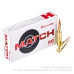 20 Rounds of 6.5 Creedmoor Ammo by Hornady - 147gr ELD Match - Image 4