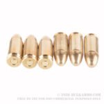 500 Rounds of 9mm Ammo by MAXXTech Brass - 115gr FMJ - Image 3