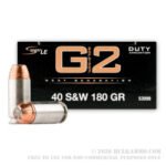 50 Rounds of .40 S&W Ammo by Speer LE Gold Dot G2 - 180gr JHP - Image 3
