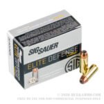 20 Rounds of 10mm Ammo by SIG Sauer V-Crown - 180gr JHP - Image 3