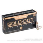 1000 Rounds of .357 SIG Ammo by Speer Gold Dot - 125gr JHP - Image 2