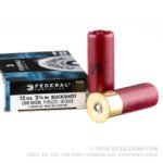 5 Rounds of 12ga Ammo by Federal - 00 Buck