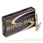 500 Rounds of .308 Win Ammo by Speer Gold Dot - 168gr Bonded SP - Image 3