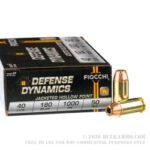 50 Rounds of .40 S&W Ammo by Sellier & Bellot - 180gr JHP - Image 2