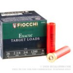 25 Rounds of 28ga Ammo by Fiocchi - #9 shot